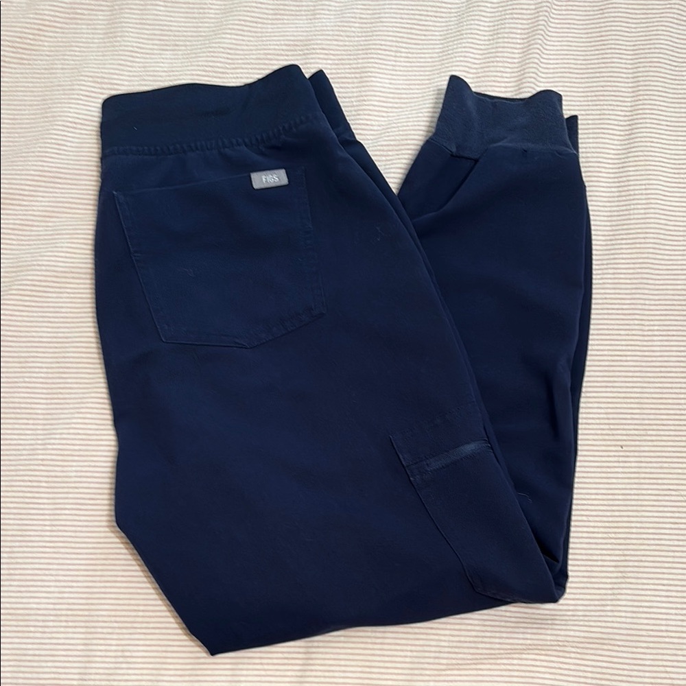 Figs Navy Blue Jogger Scrubs
